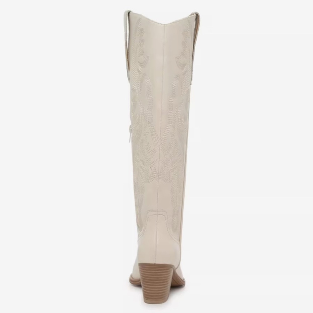Crown Vintage Sila Western Boot - Off White - Picture 4 of 10
